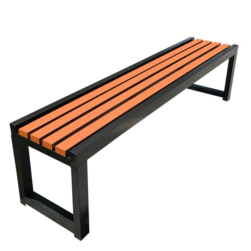 Weatherproof Metal Cast Iron Park Bench L865