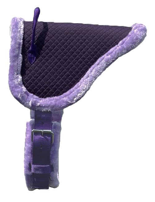Quilted Bareback Pad with Fleece Bottom and 20" Girth T3472