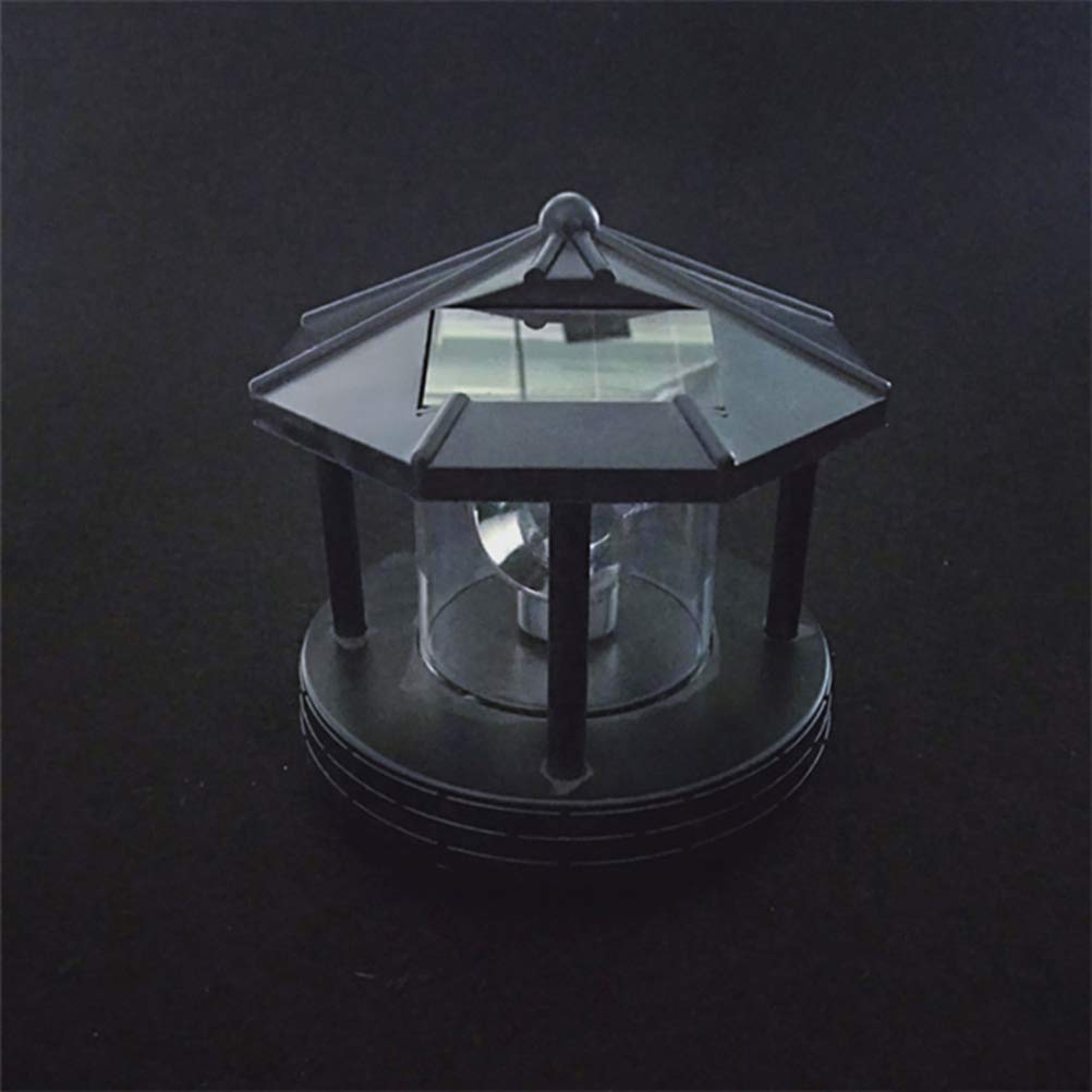 Solar Powered Rotating Lighthouse Decorative Light D55052