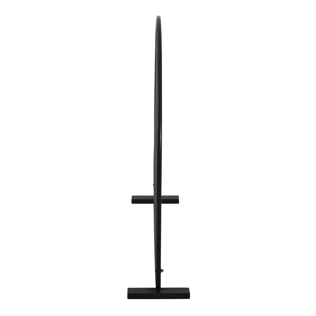 Black Freestanding Fireplace Screen L97528