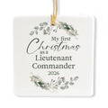 Ceramic 3-inch Square-Shaped Ornament M677174
