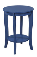 Cobalt Blue Round End Table D88918