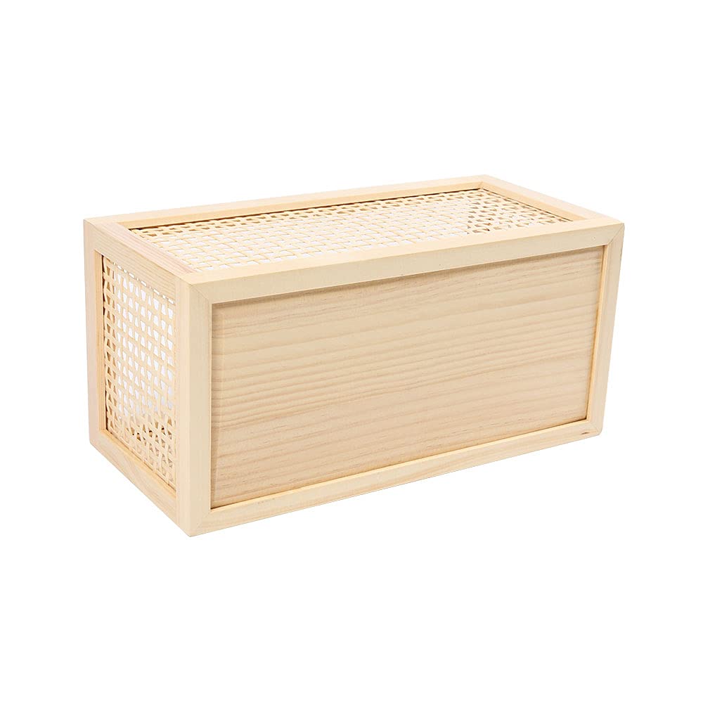 Rectangular Rattan Woven Storage Basket H415090