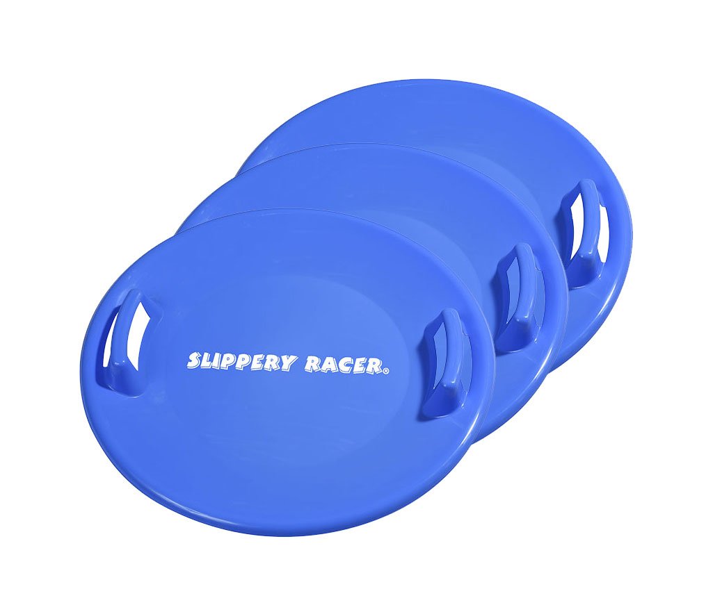 Heavy-Duty Cold Resistant Plastic Snow Sled with Handles D3710
