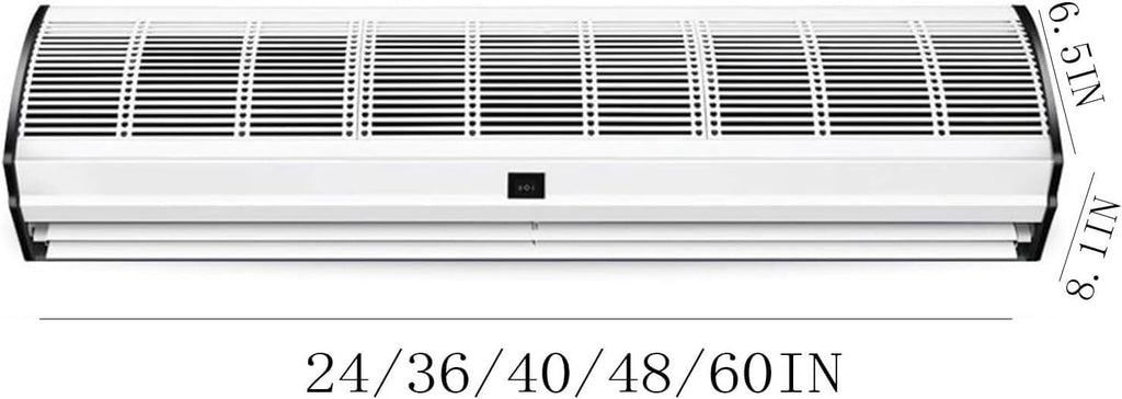 Wall-mounted Air Curtain Fan with Remote Control X636861