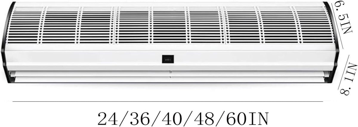 Wall-mounted Air Curtain Fan with Remote Control X636861
