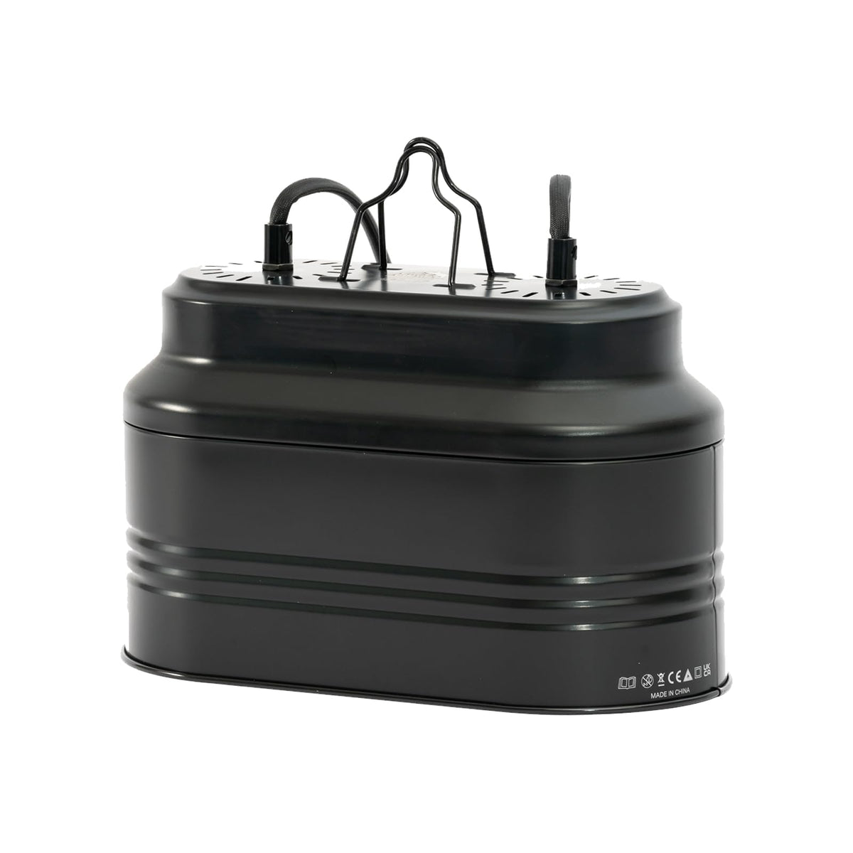 Reptile Light Fixture with 2 Switches, E26 Heat Lamp Fixture E6570
