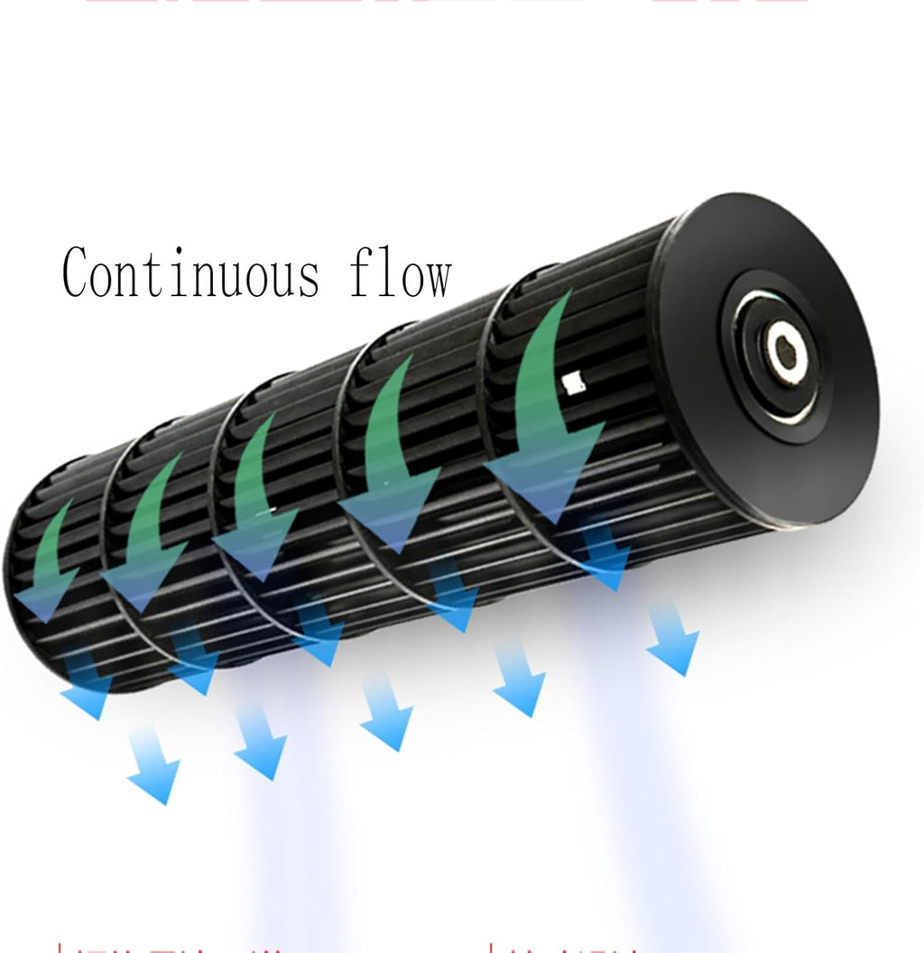 Wall-mounted Air Curtain Fan with Remote Control X636861