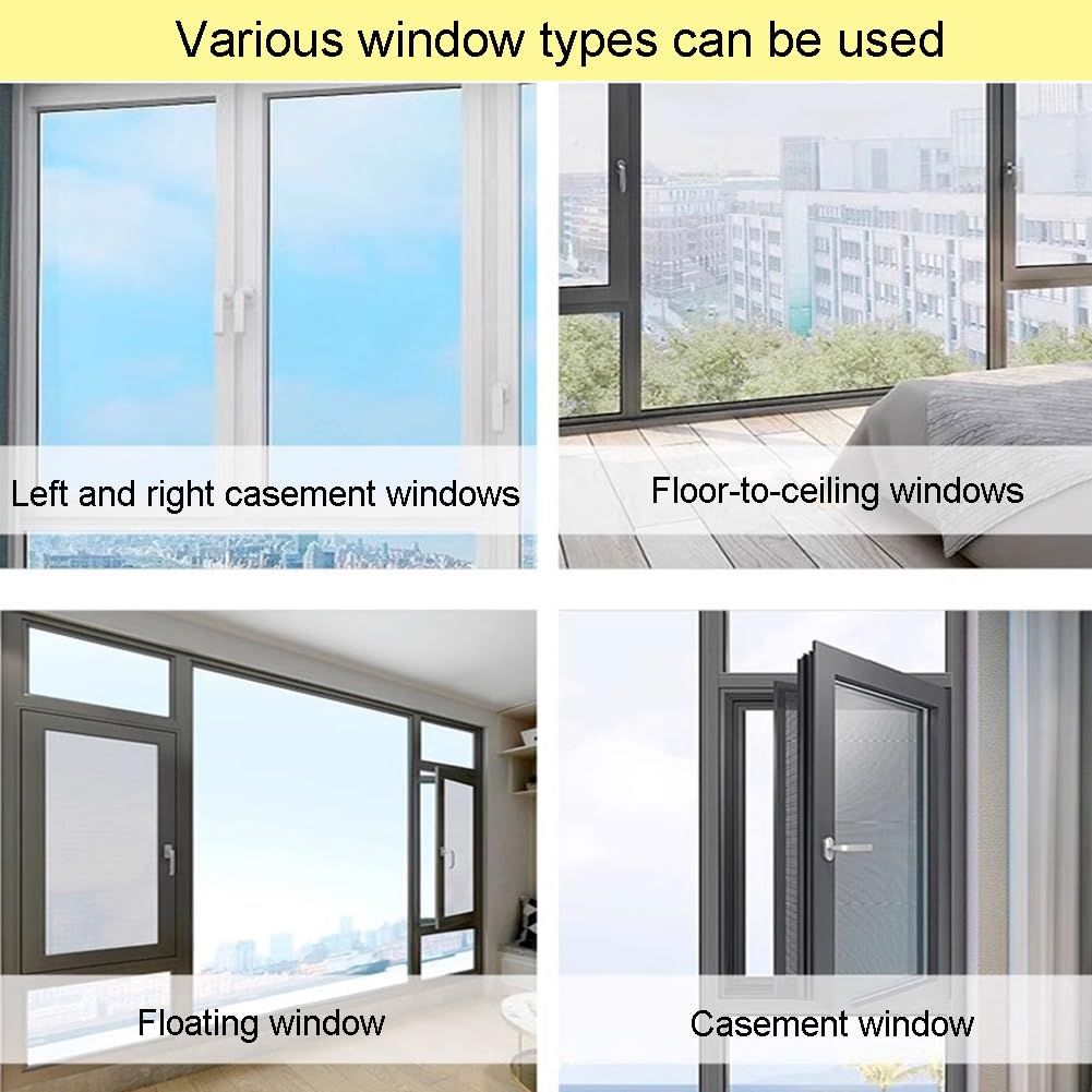 Black Adjustable Child Safety Window Guard G79279