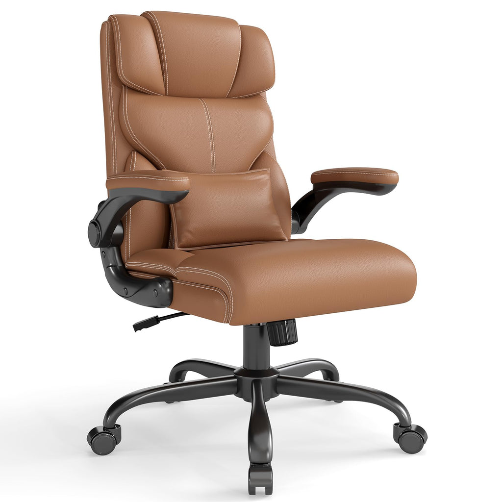 Ergonomic Office Chair with Flip-up Armrests D882