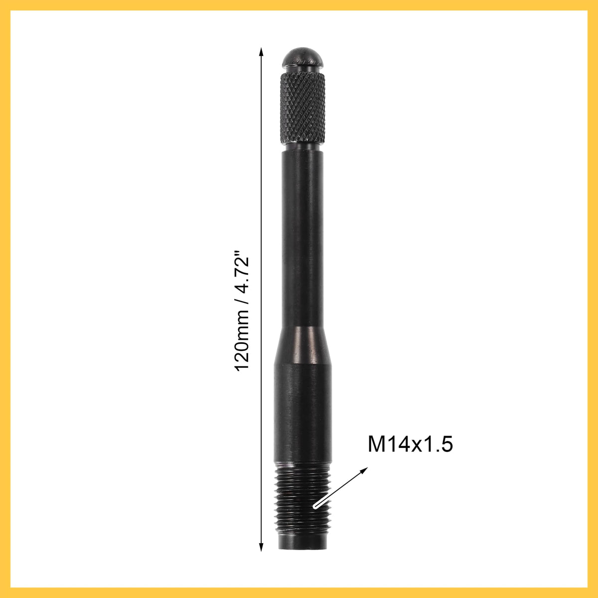 M14x1.5 Wheel Alignment Pin Black J686911