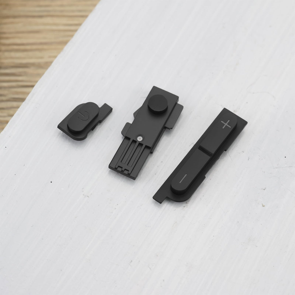 Black Game Console Power Volume Button Card Slot Cover G138