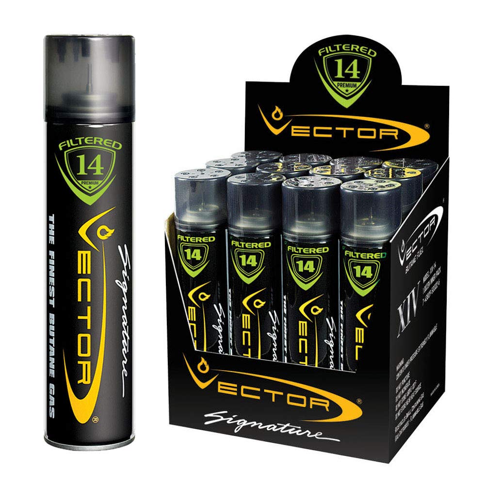 Refined Butane Gas Fuel Refill 12 Can Q33547