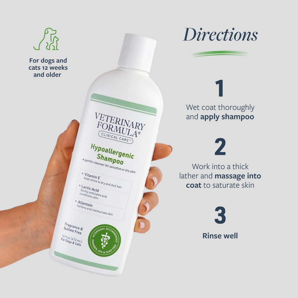 Hypoallergenic Shampoo, 16 oz N150797