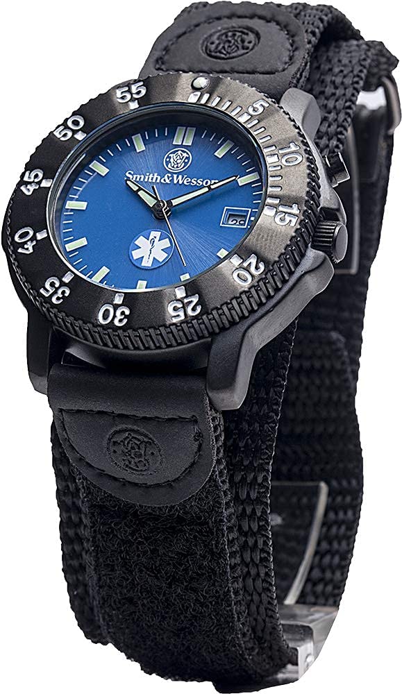 Men’s Tactical Field Watch with Backlight, 3ATM Water Resistant, Quartz, 40mm J4405