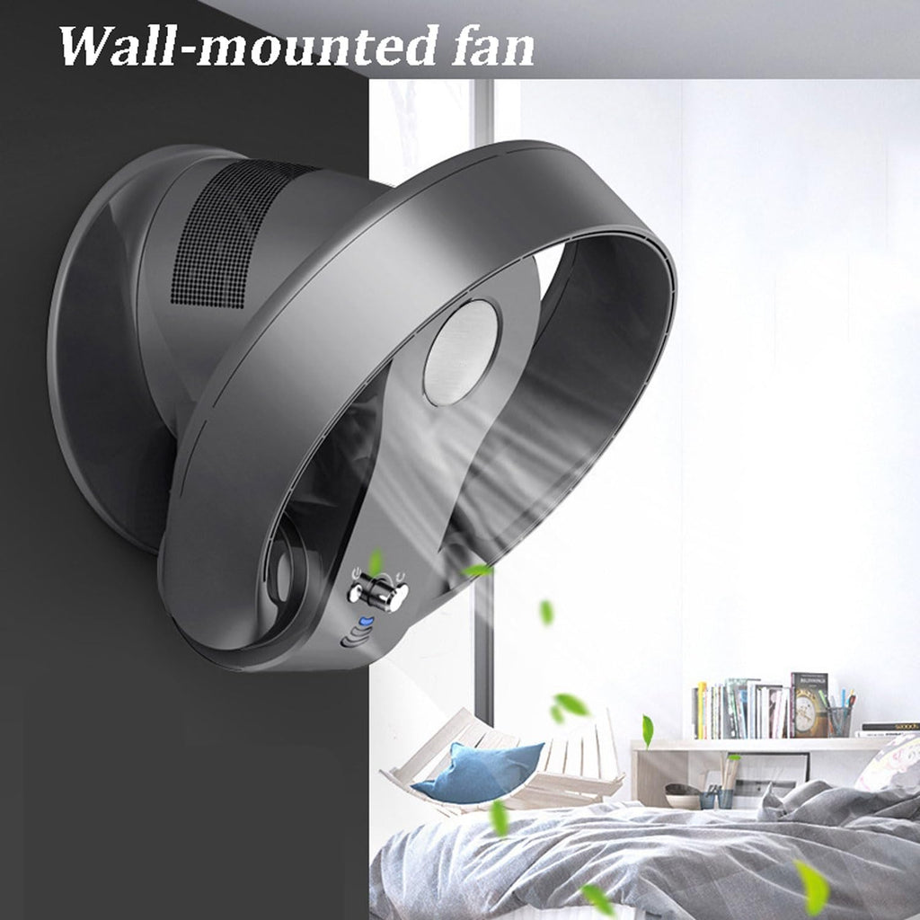 Bladeless Cooling Table Fan Wall Mount 3 Speeds Timer A219079