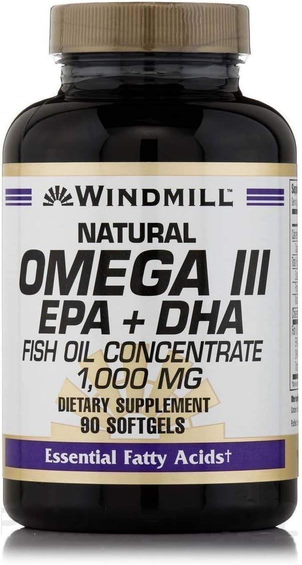 Omega-3 EPA & DHA 1,000 mg Softgels 90 Softgels 4 Bottles R859364