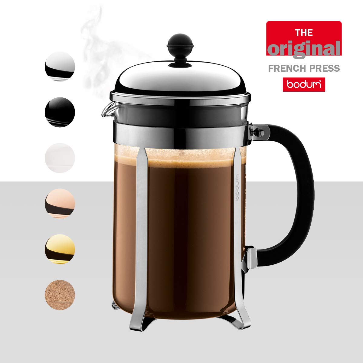 51oz Borosilicate Glass French Press Coffee Maker G714481