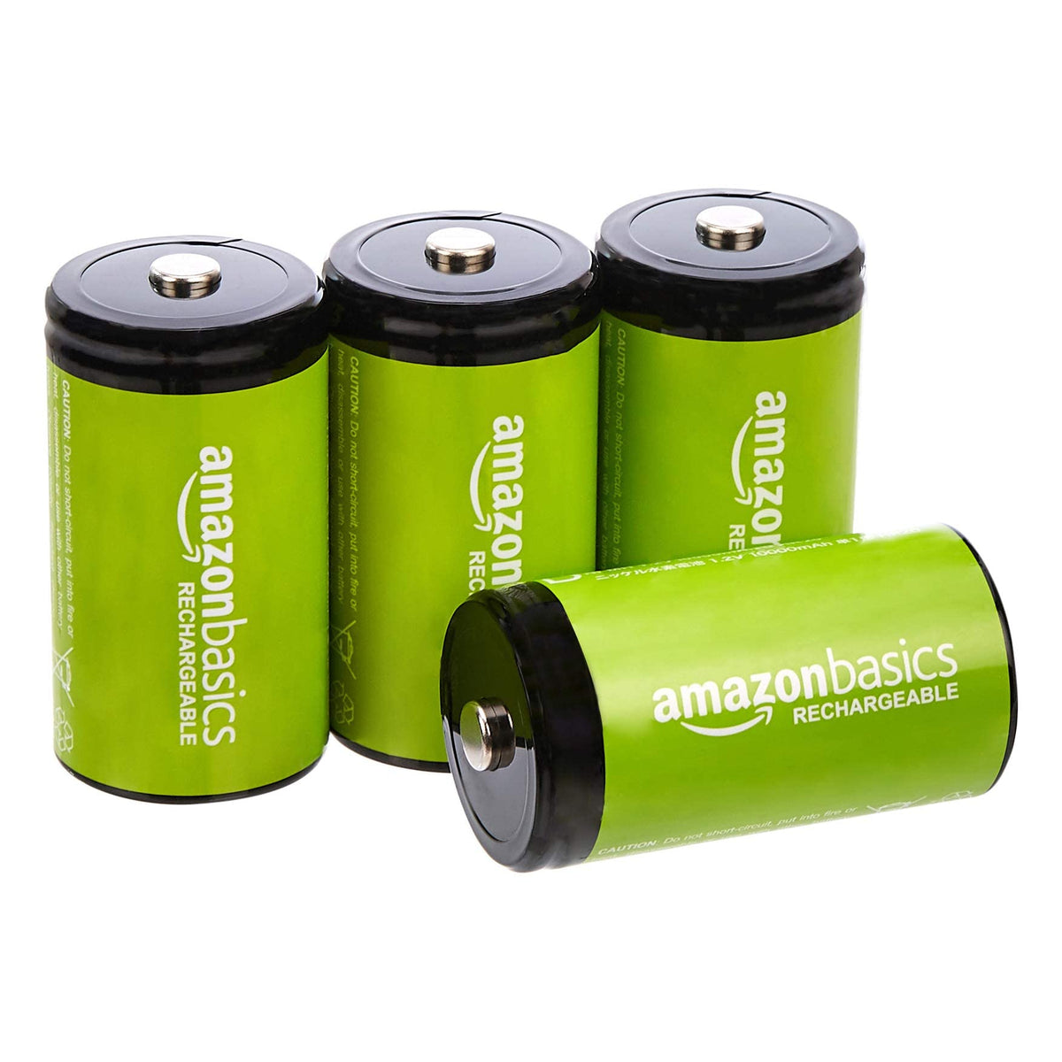 4-Pack Rechargeable D NiMH Batteries B76747