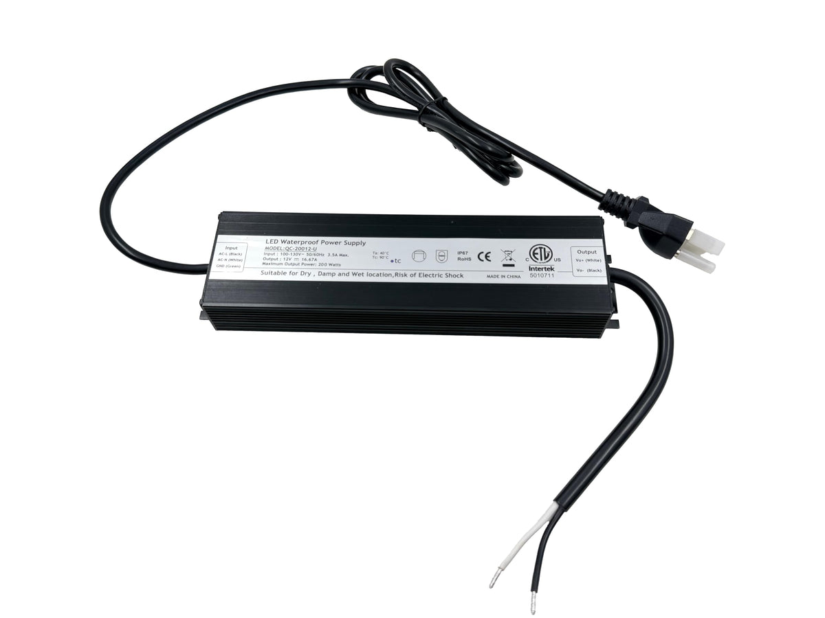 200W 12V DC Waterproof IP67 LED Driver Transformer Z184622