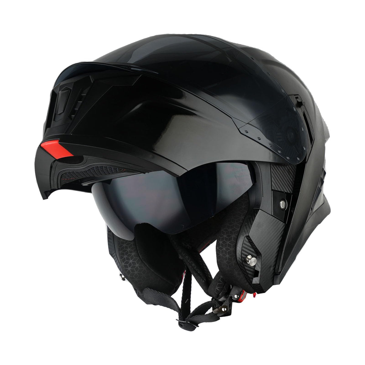Modular Flip up Dual Visor Full Face Motorcycle Helmet V70740