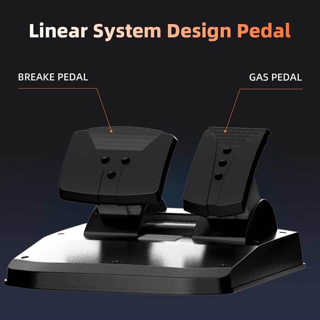 Gaming Steering Wheel with Pedals I529305