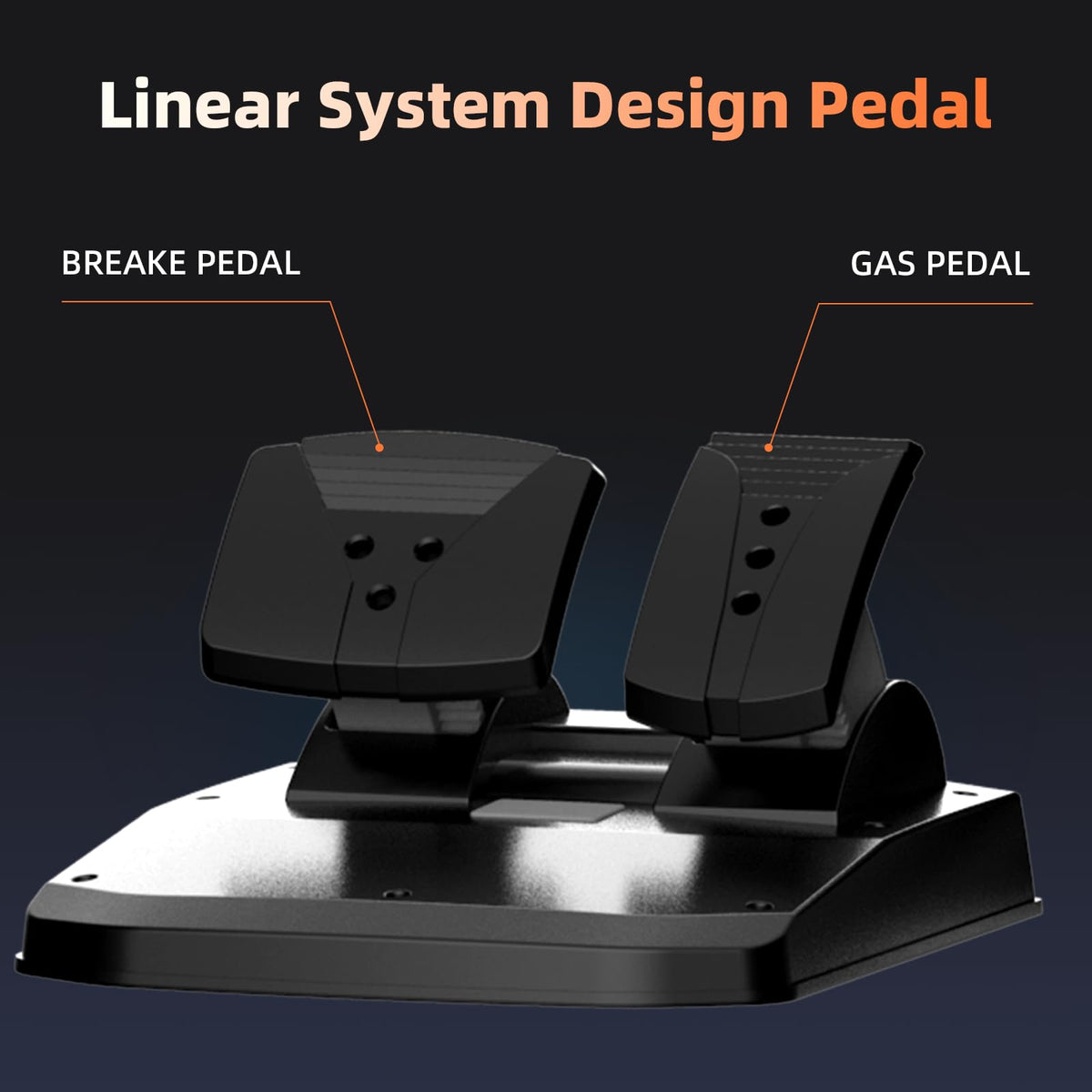 Gaming Steering Wheel with Pedals I529305