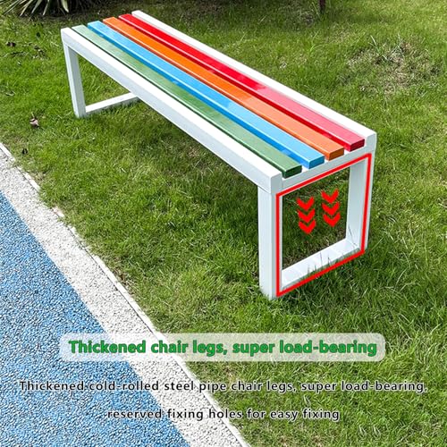 Weatherproof Metal Cast Iron Park Bench L865