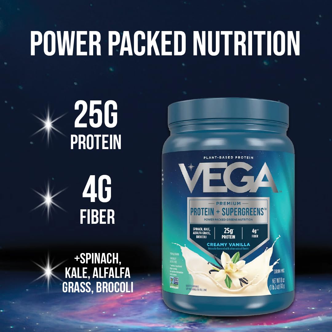 Creamy Vanilla Plant Based Protein Powder I695243