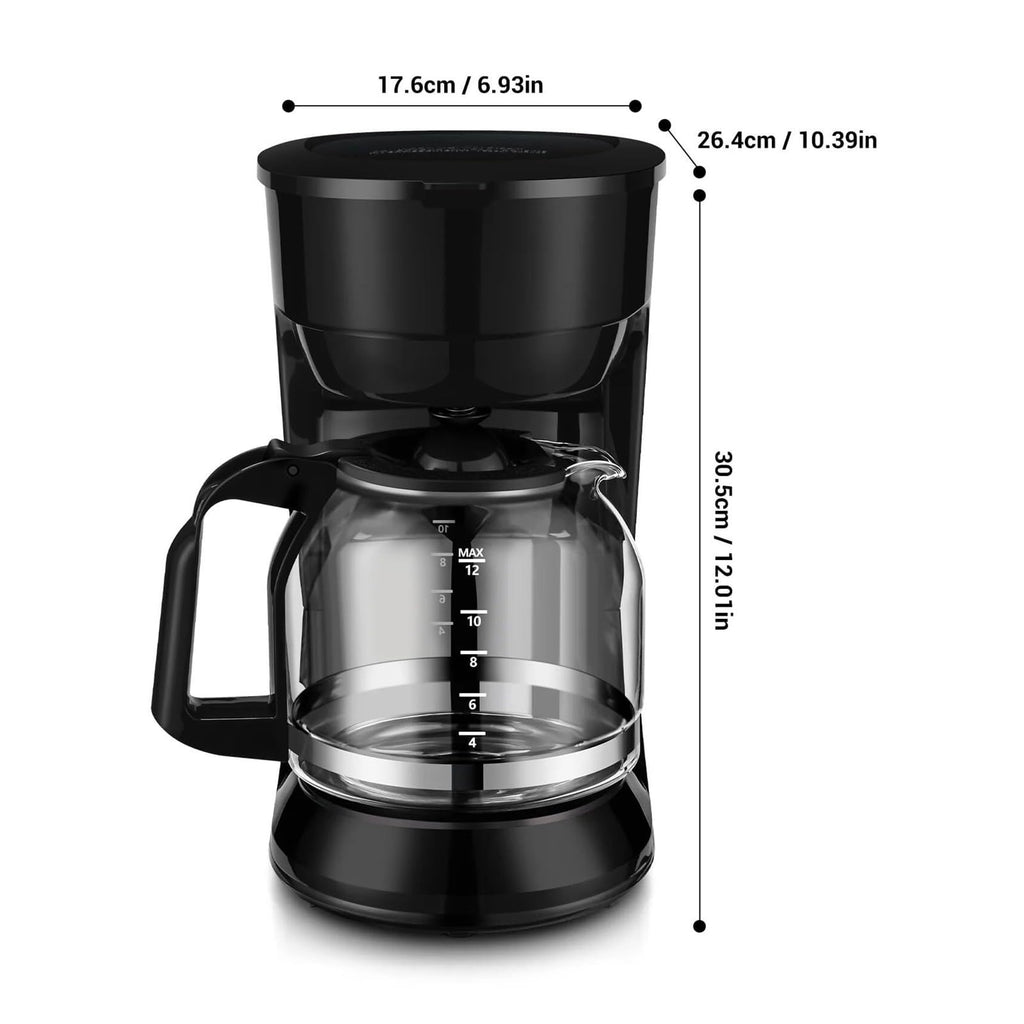 12-Cup Coffee Maker with Reusable Filter V65190