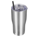 20oz Stainless Steel Insulated Tumbler with Lid And Straw P62667