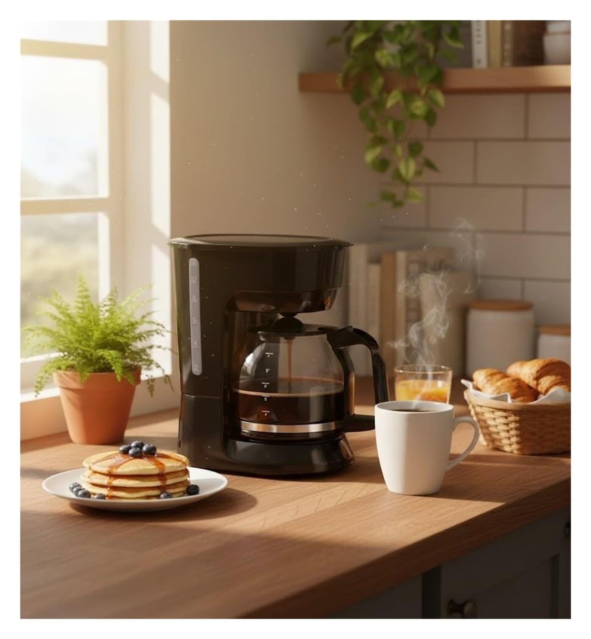 12-Cup Coffee Maker with Reusable Filter V65190
