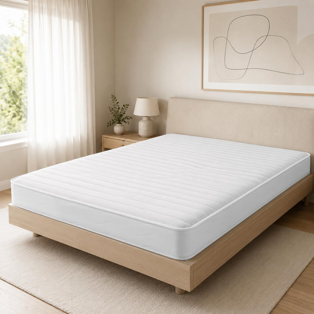 5 Inch Medium Firm Gel Memory Foam Mattress F804