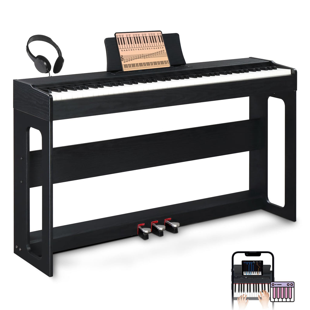88 Key Fully Weighted Action Upright Piano Q748026