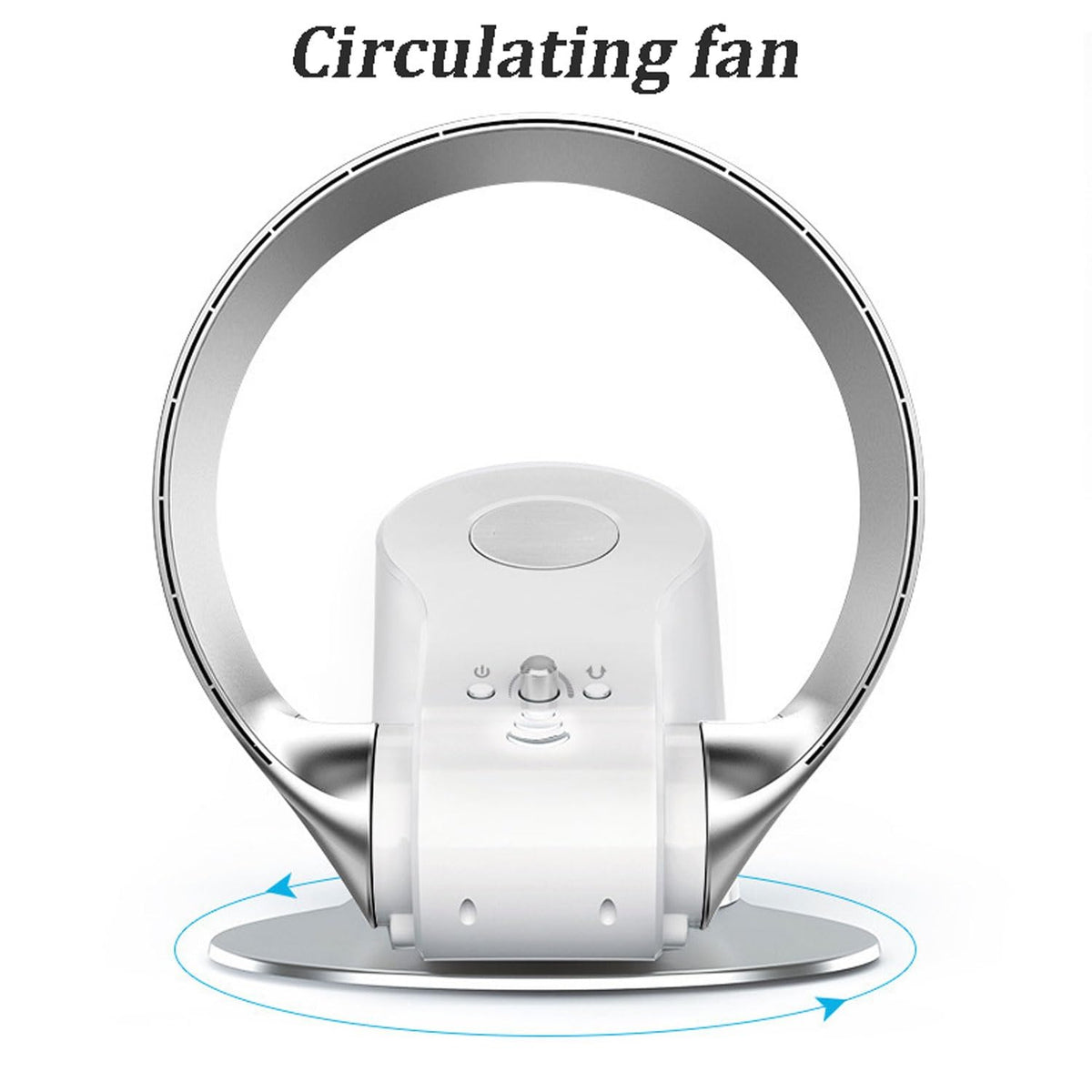 Bladeless Cooling Table Fan Wall Mount 3 Speeds Timer A219079