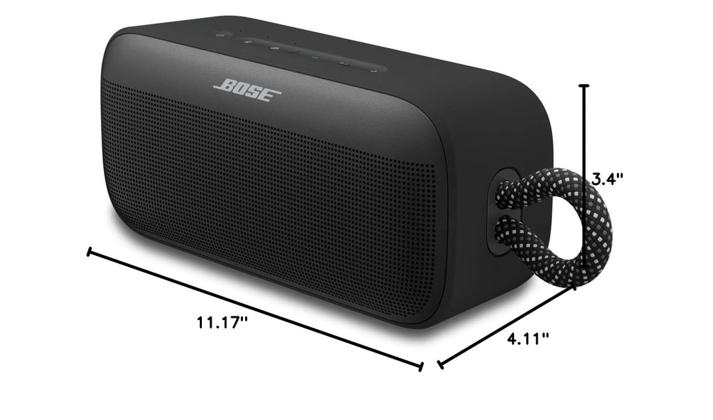 Portable Bluetooth Speaker, 20 Hours Battery Life, Waterproof, Black V677