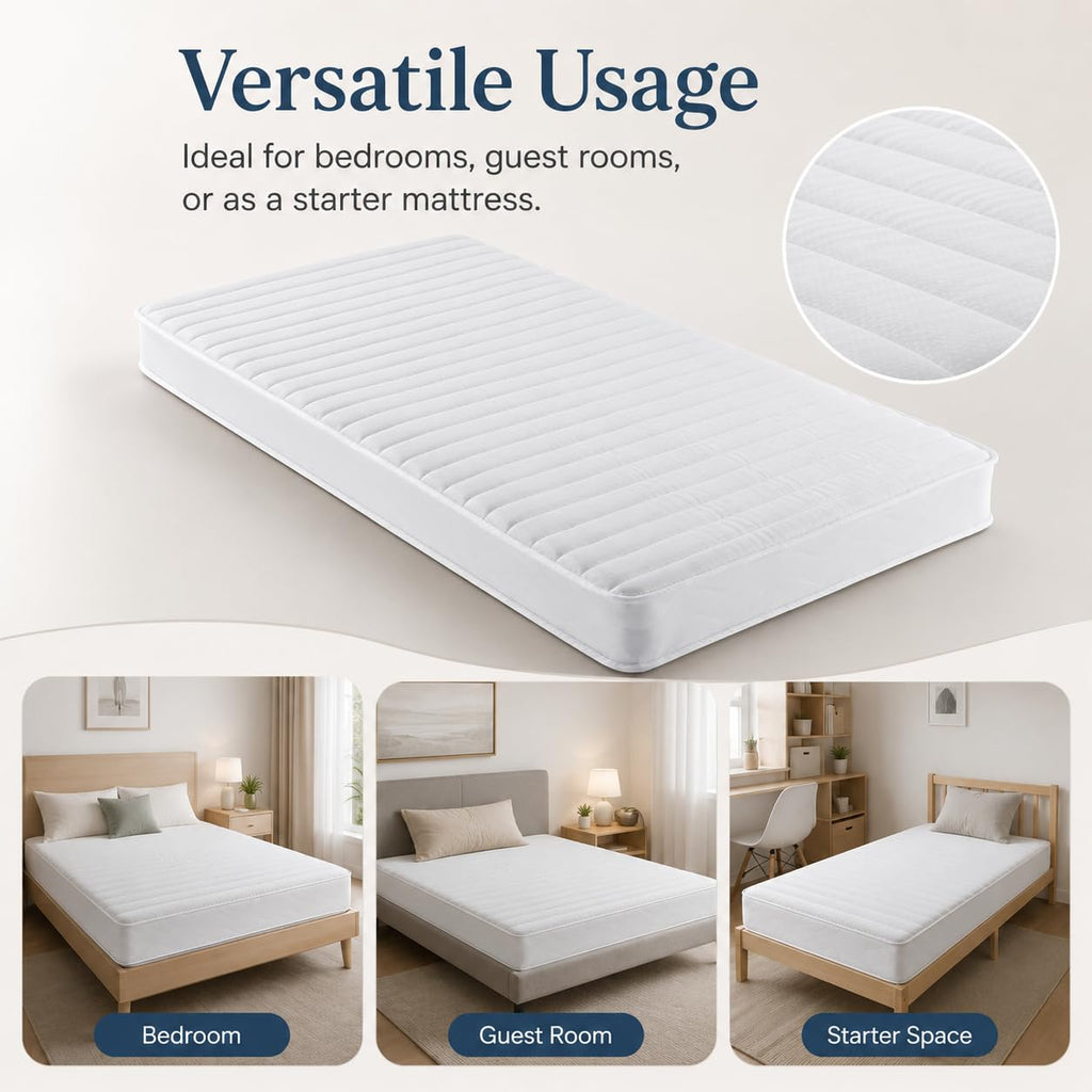 5 Inch Medium Firm Gel Memory Foam Mattress F804