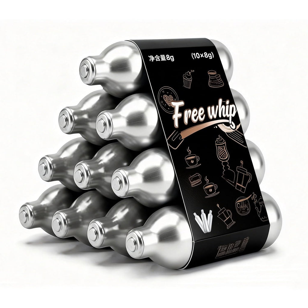 Whipped Cream Chargers 8g Food-Grade 10-pack R59303
