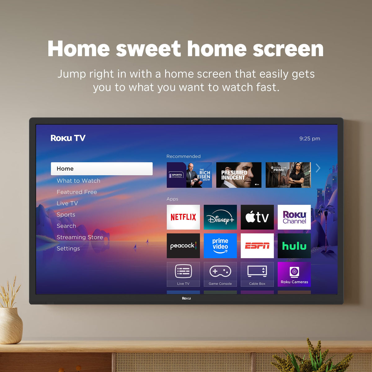 32-Inch 720p HD LED Smart TV F498109