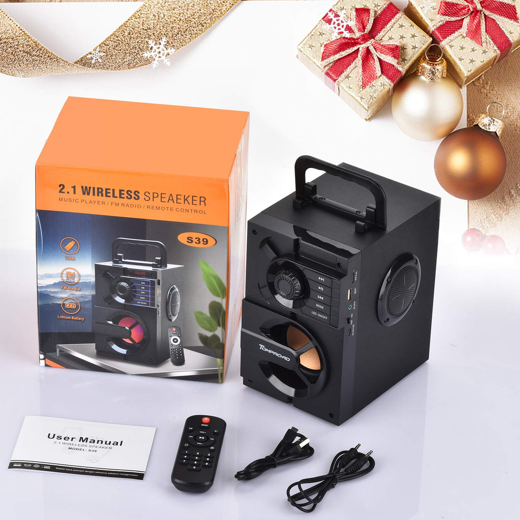 Portable Bluetooth Speaker with Subwoofer X77825