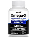 Omega 3 Fish Oil 4000mg 180 Softgels EPA & DHA C8100