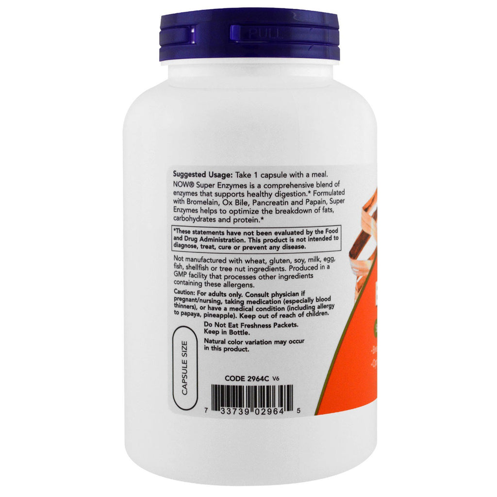 Super Enzymes 180 Capsules, 2 Pack U277532