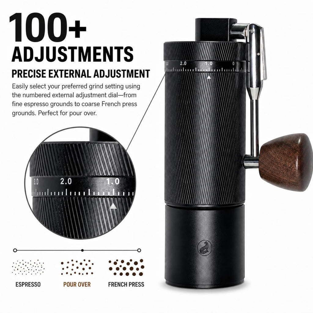 Manual Coffee Grinder Stainless Steel Burr R705845