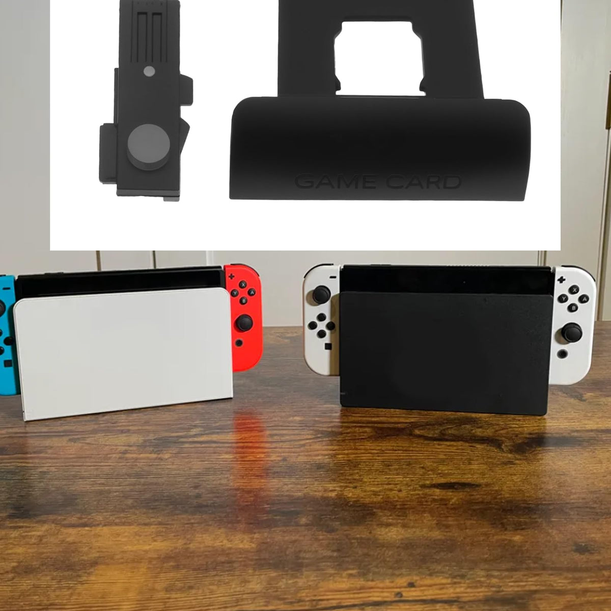 Black Game Console Power Volume Button Card Slot Cover G138