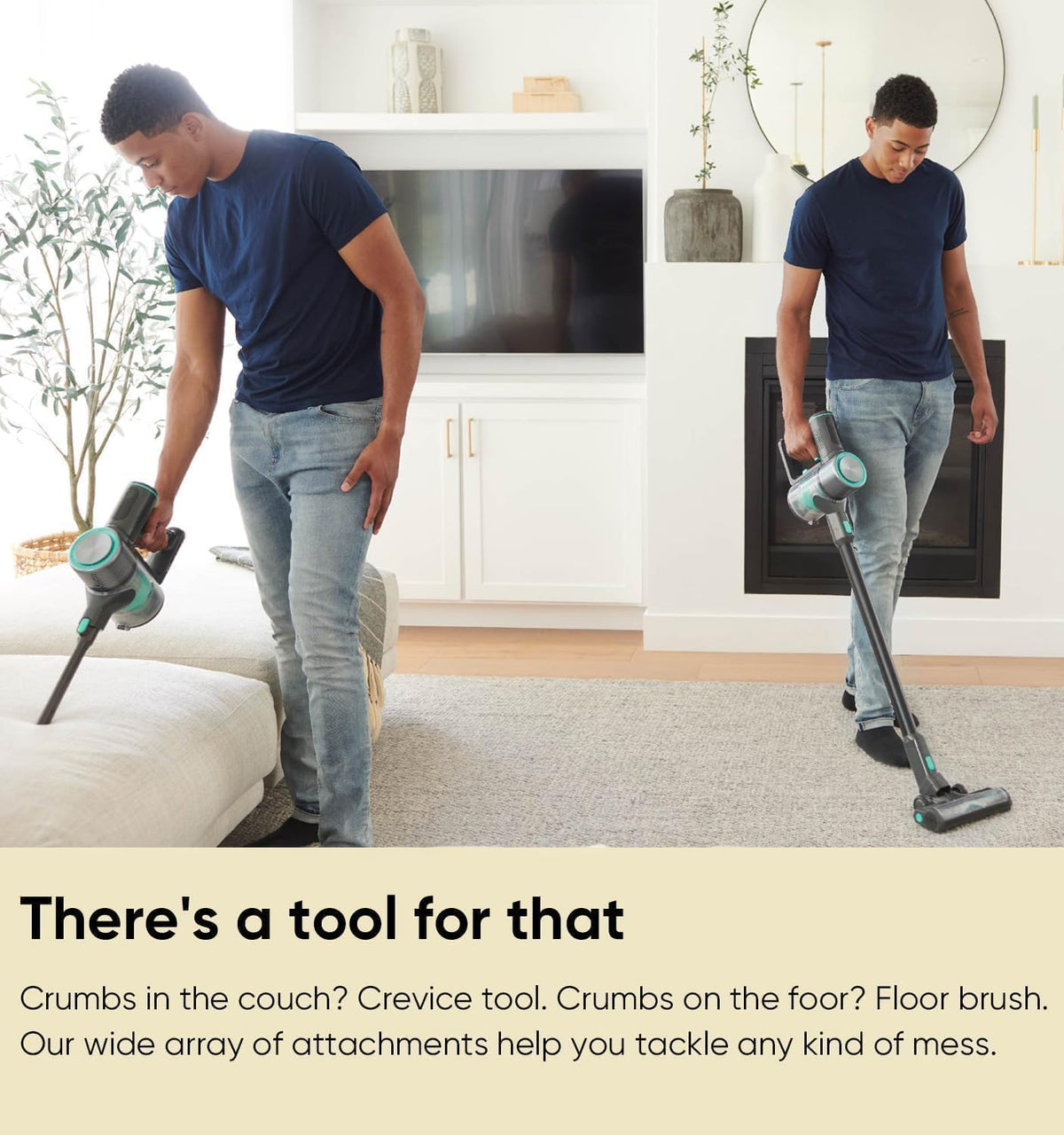 Smart Scale & Cordless Vacuum O723