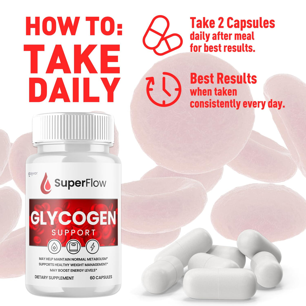 Glycogen Support Supplement Formula 180 Capsules G36408