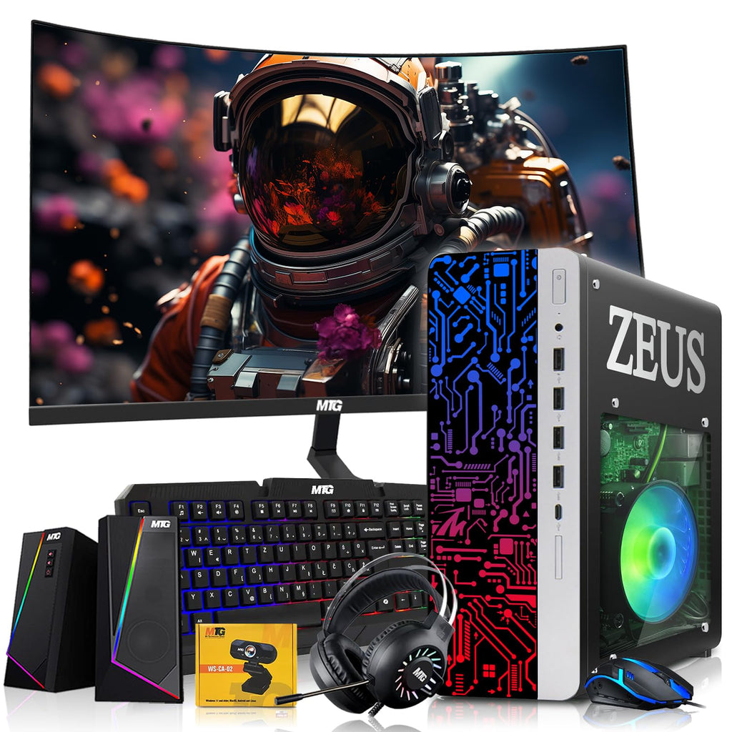 Gaming PC, i5, 32GB RAM, 1TB SSD + 4TB HDD K9295