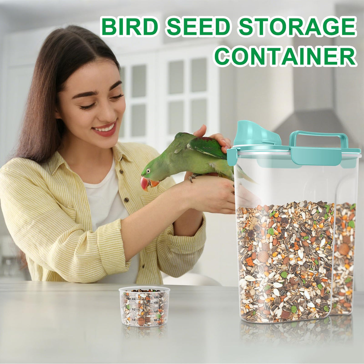 Airtight Pet Food Storage Containers 2 Pack P48269
