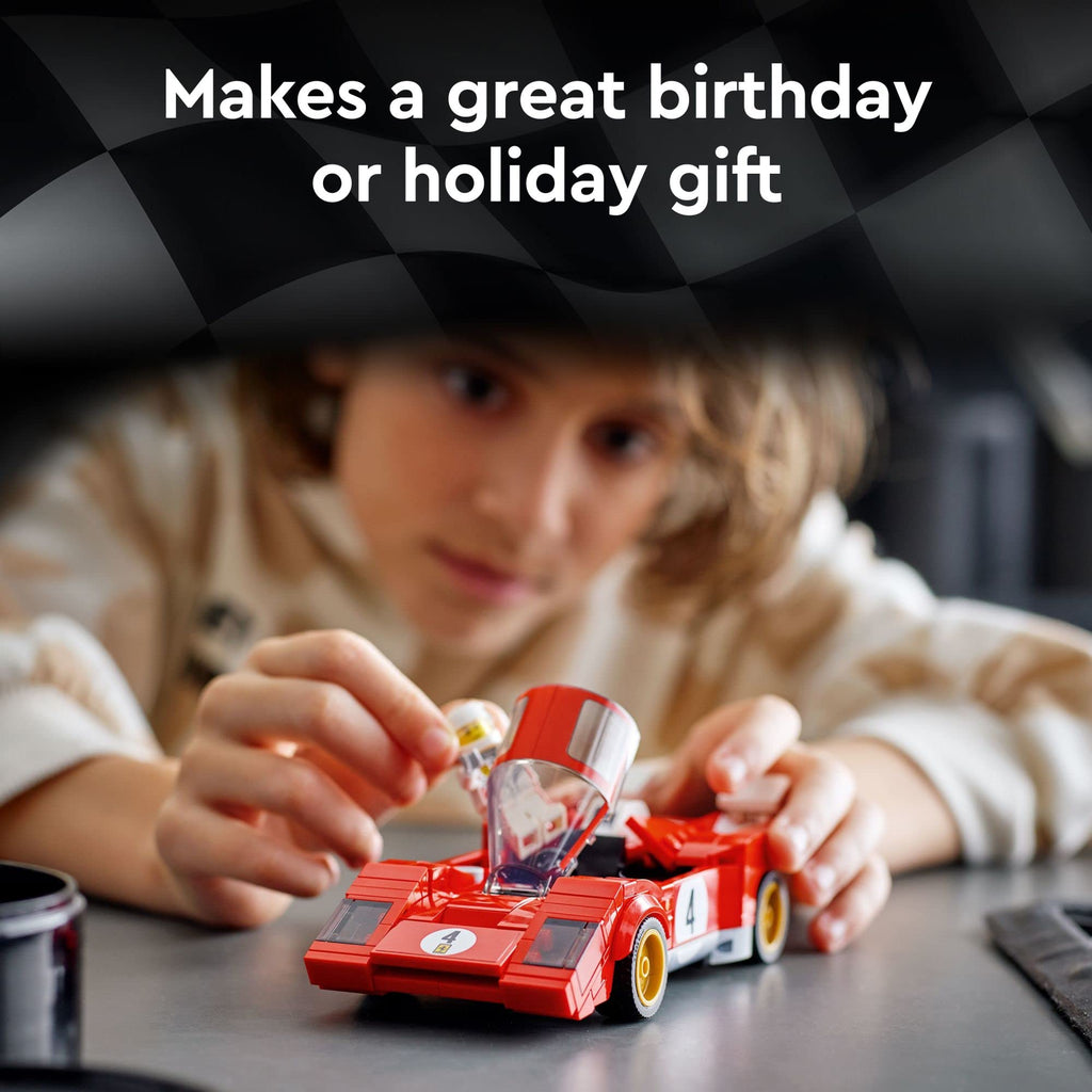 Red Race Car Building Set with Racing Driver Minifigure G727908