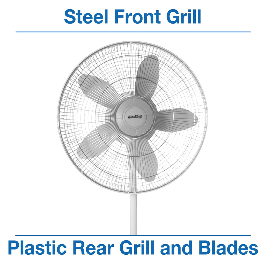 18-Inch 3-Speed Oscillating Pedestal Fan I166397